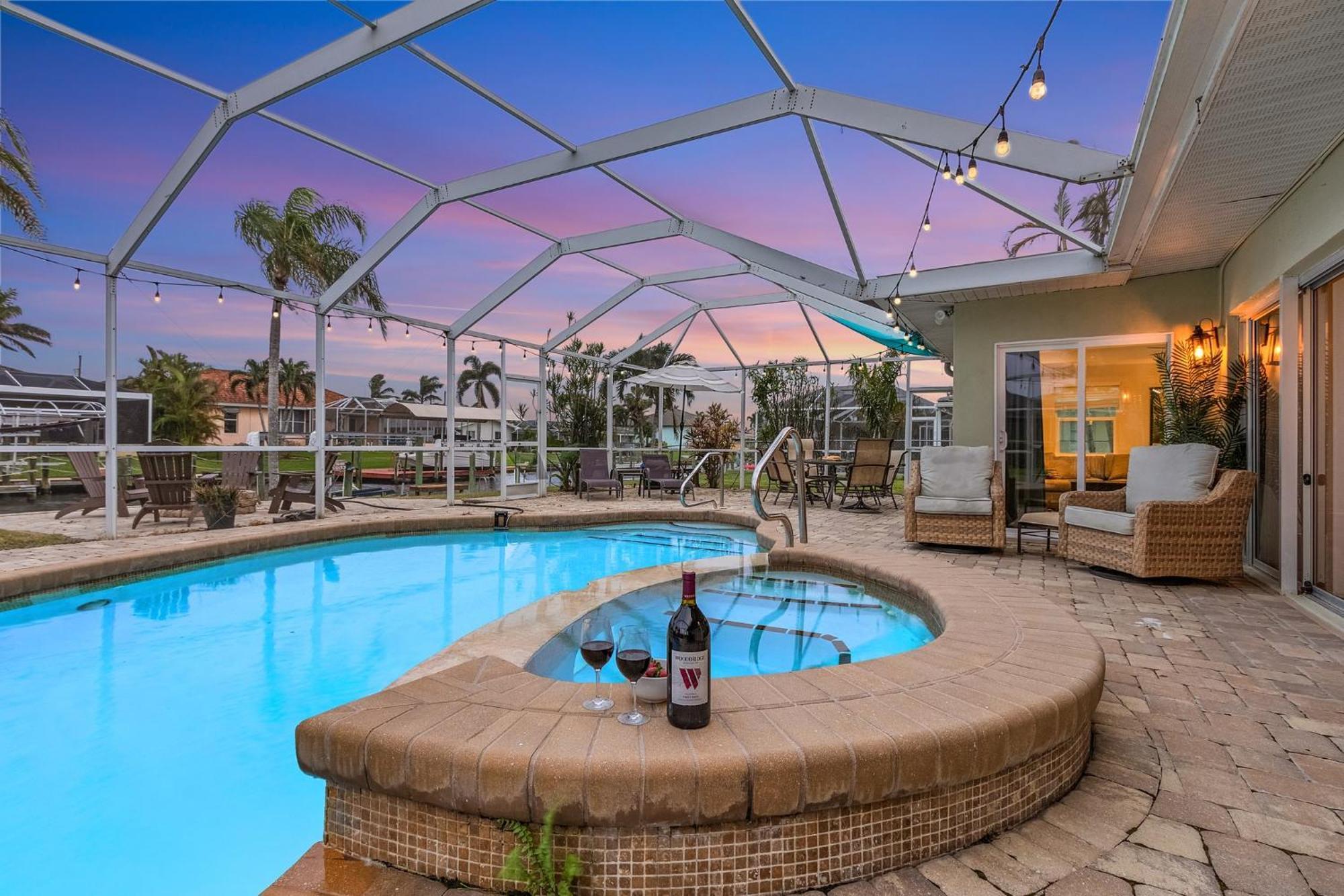 Boating & Fishing Enthusiasts, Heated Pool And Spa, Bicycles - Latitude Adjustment - Roelens Vila Cape Coral Exterior foto